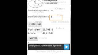 Calculadora geometria screenshot 5