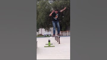 Triple dark slide 🤯 | Skater: @alexbrindyz #shorts #skateboarding #skate