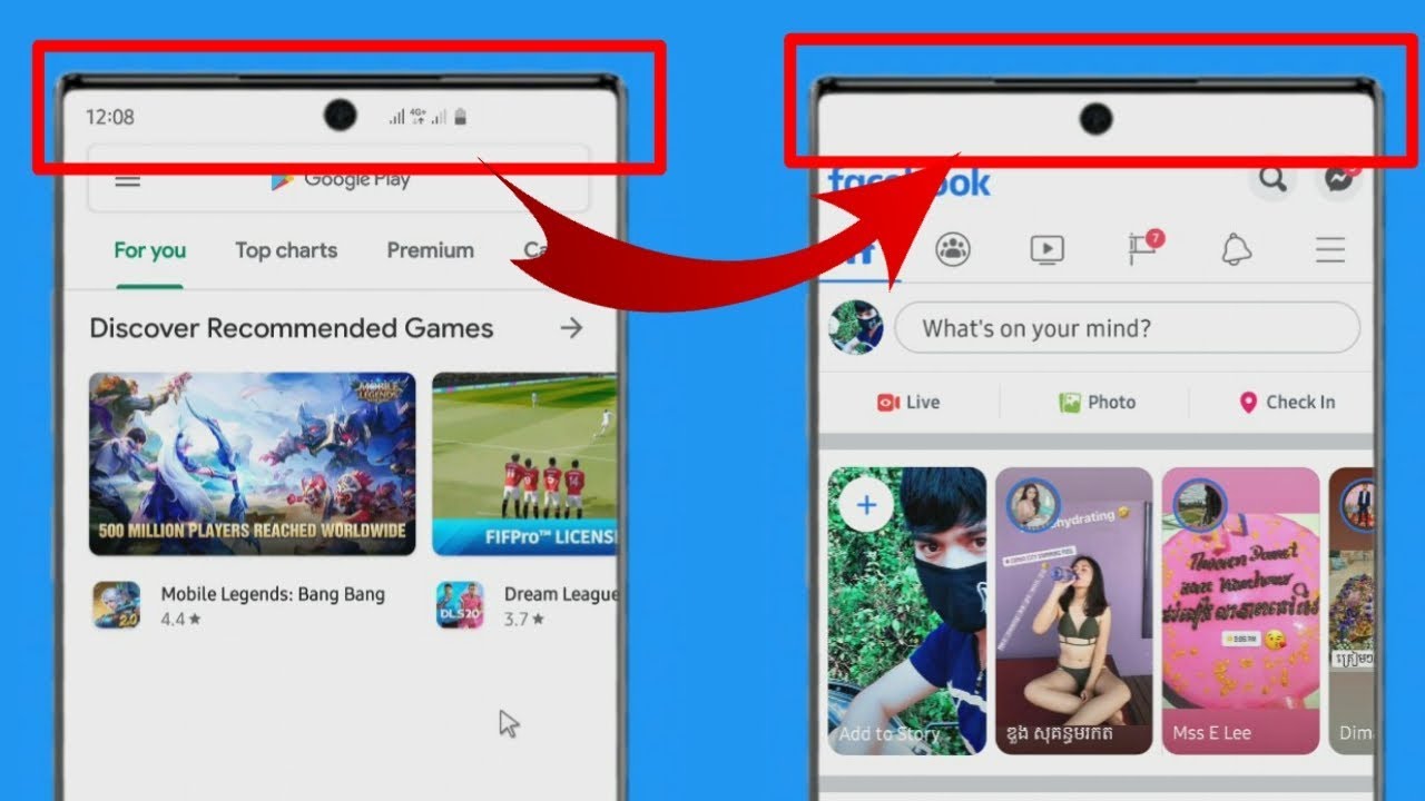 How To Hide Everything From Status Bar YouTube