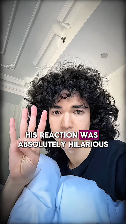 Conan Gray hilariously responds to a fan singing his song 😂💬