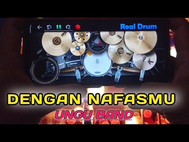 Ungu - Dengan Nafasmu | Real Drum Cover class=