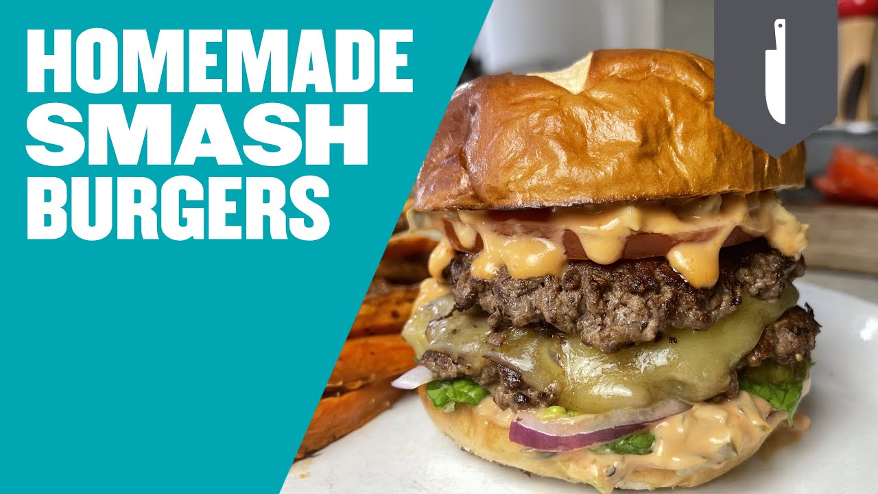 Homemade Smash Burgers  Delicious Fakeaway Recipe - MYPROTEIN™