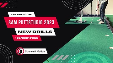 New Drills, Games, and Visuals in the SAM PuttStudio