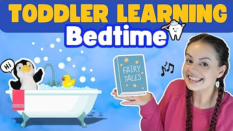 Bedtime Routines & Follow Along Toddler & Baby Learning Video + Nursery Rhymes Miss Katie's Class