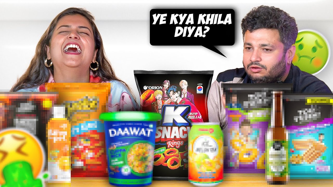 First Food Review Together – Chaos & Cravings!