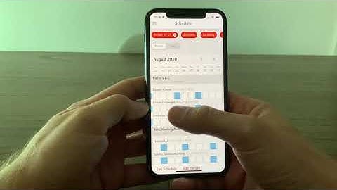 Gimme VMS | Scheduling with iPhone