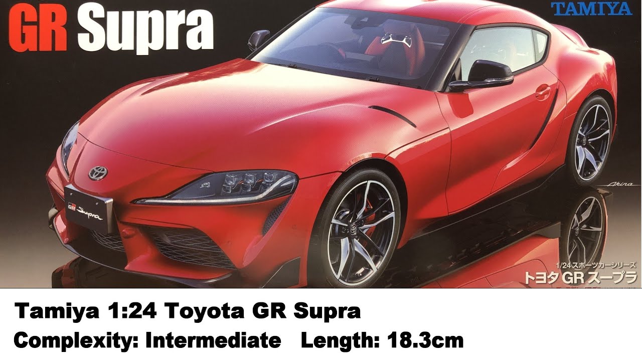 Tamiya 1:24 Toyota GR Supra Kit Review - YouTube
