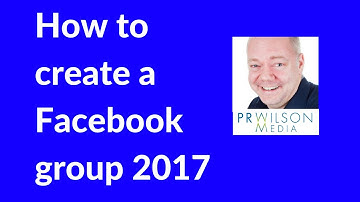 How to create a Facebook group 2017 - Facebook tutorial