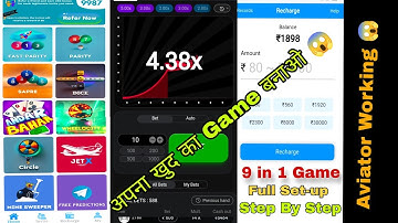 9 in 1 Game Set-up Step by Step/ Aviator Full working/ How to create 9in1 game/9in1 game source code