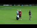 Kent Jones dunks it from the fairway at American Family Insurance
