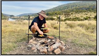 Campfire Cooking Beside The Gungarlin River