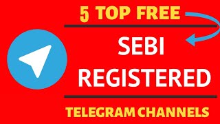 5+ Best SEBI Registered Stock Market Telegram Channels 2024 screenshot 2