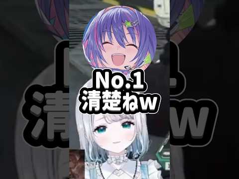 No.1清楚の藍沢エマ(笑)がわかるソラリリコと爆笑する花芽すみれw【ぶいすぽ/切り抜き/甘結もか/花芽すみれ】