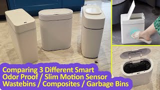 Joybos Trash Can Wars ** Comparing Motion Activated Trash Cans & Best Odor Proof Trash Cans