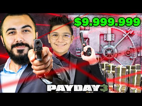 +9.999.999 DOLARLIK İNANILMAZ ZOR SOYGUN!! EKİPLE PAYDAY 3 | Barış Can