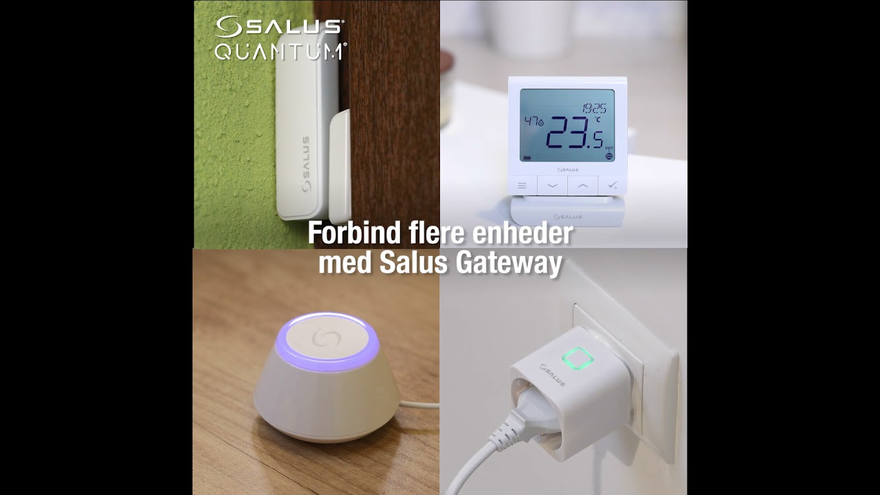 SALUS Quantum Smart Home System - YouTube