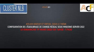 Configuration du Network Load Balancing (NLB) sous Windows Server 2022