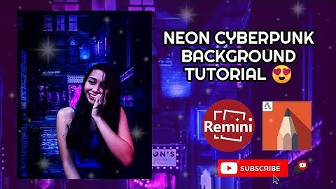 Neon Portrait Effect using Autodesk Sketchbook x Remini | Abigail Lorenzo