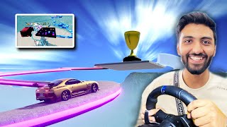 CAN I PASS THROUGH THIS OBSTACLE? 😱 Logitech G29 in BeamNG drive