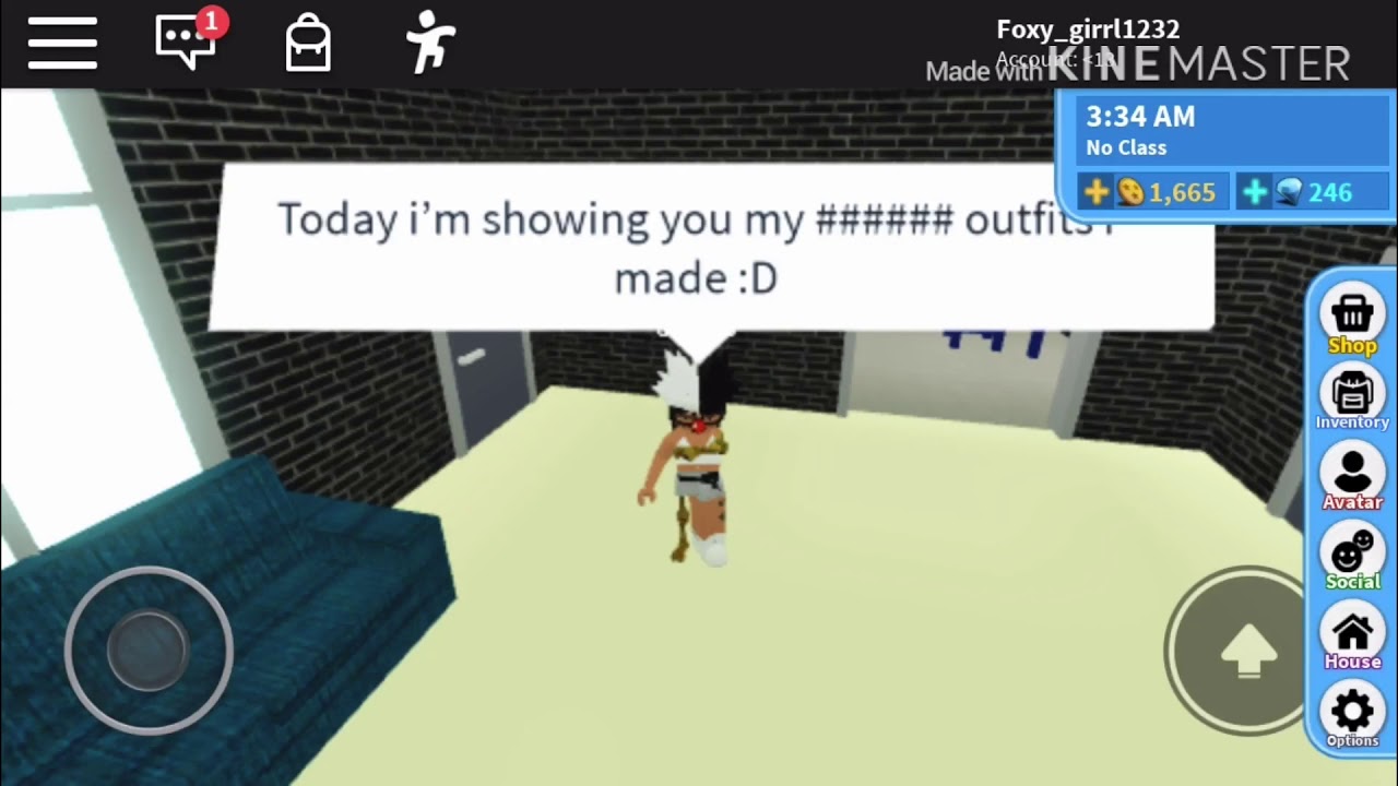 My roblox outfit for roblox high school 2 YouTube
