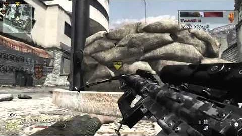 Modern Warfare 2  Best everrr Throwing Knife Killcam