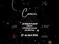 ♋ CANCER ¡Se cae un plan de golpe! 🚨 Cuidado con una pérdida hoy #horoscopo #energia  #dinero #amor