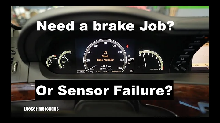 Mercedes-Benz Brake Pad Sensor Issue: How to Fix It