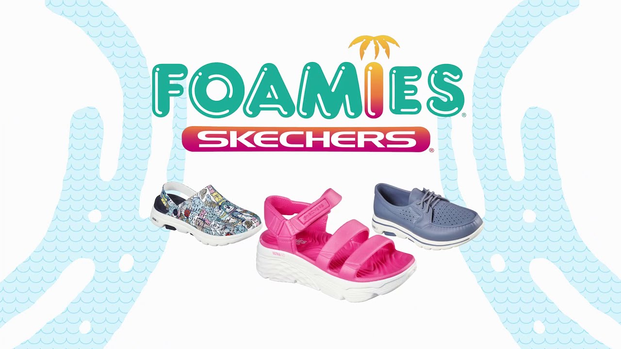Skechers Foamies - YouTube