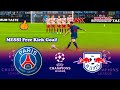 PSG vs RB Leipzig - UEFA Champions League 2021 - Match eFootball - PES 2021 Gameplay PC