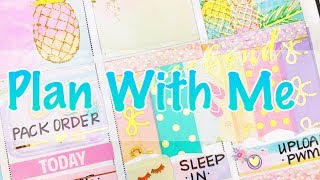 Plan With Me / June 4 - June 10 / Feat Simply Water Color Co