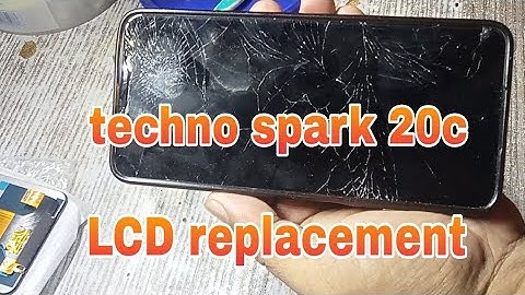 EP-0196 techno spark 20c lcd replacement #katodavlogs