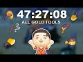 I got every golden tool as fast as possible in animal crossing new horizons