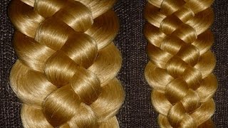 Quick & Easy Hairstyle.Five 5 Strand Braid for Beginners.Back To School Hairstyles.Penteados Quick & Easy Hairstyle.Five 5 Strand Braid for Beginners.Back To School Hairstyles.Penteados
