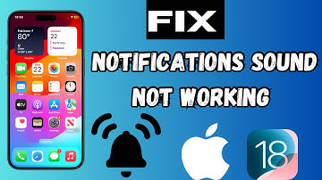 How to Fix Notifications Sound Not Working on iPhone After iOS 18 Update | 2024