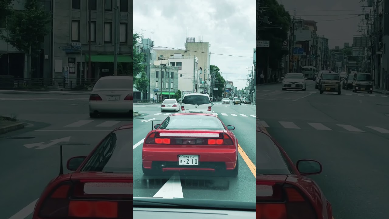 Honda's belief, the divine car nsx. 