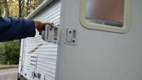 How To Replace an RV Door Lock