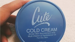 Cute Cold Cream Review |@jonakisexclusive2070