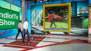 #SandlotToTheShow with DeRosa and Leiter