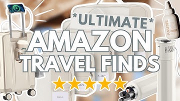 *ULTIMATE* AMAZON TRAVEL FINDS: packing organization + amazon travel must haves #amazonfinds