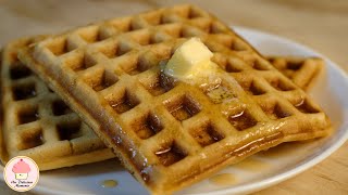 ¡WAFFLES desde cero! Prepara tu masa de manera sana, barata y fácil para que los disfrutes en casa!