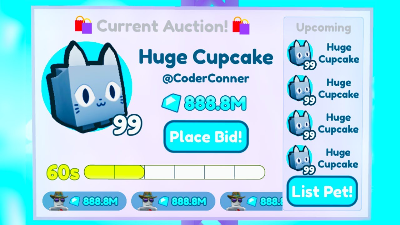 The AUCTION UPDATE Is HERE In Pet Simulator X! 