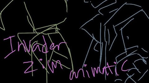 Invader zim short angst animatic lolol TW. Desc
