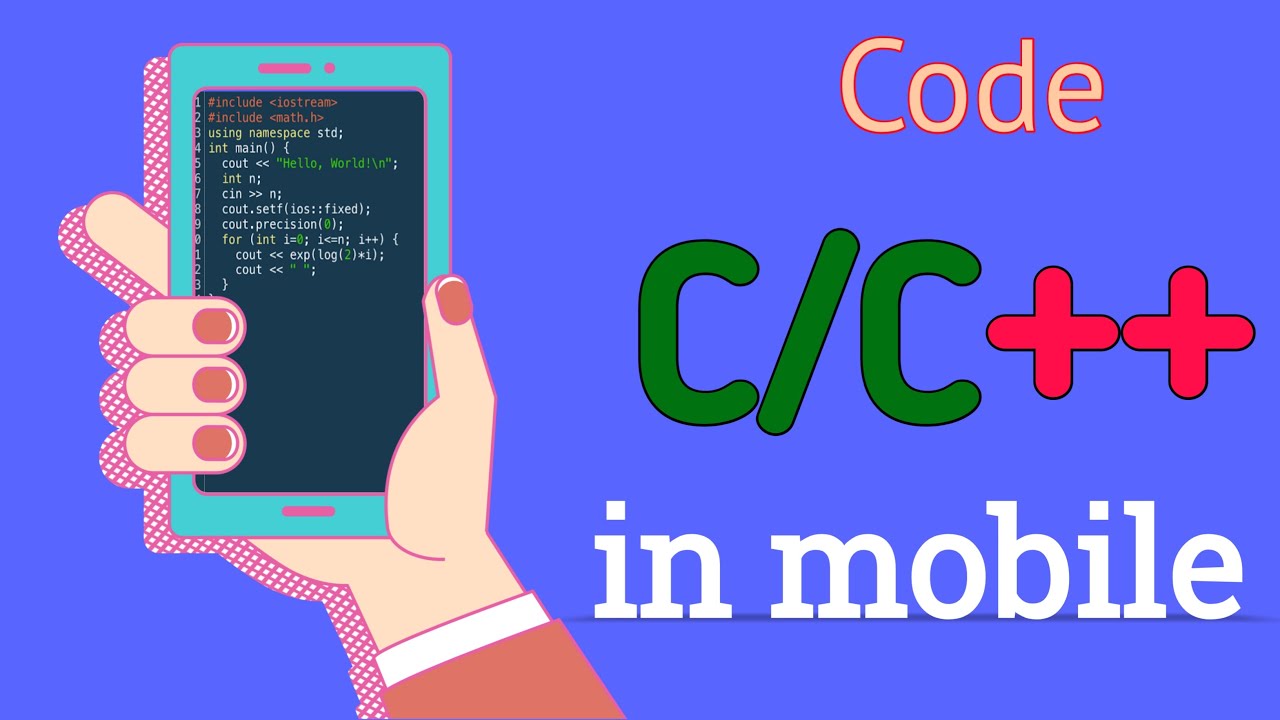 C Program को मोबाईल में Run kare with simple App | Coding C in ...