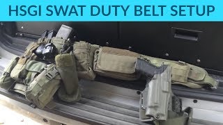HSGI Battle Belt: Setup, Philosophy & Capability for SWAT
