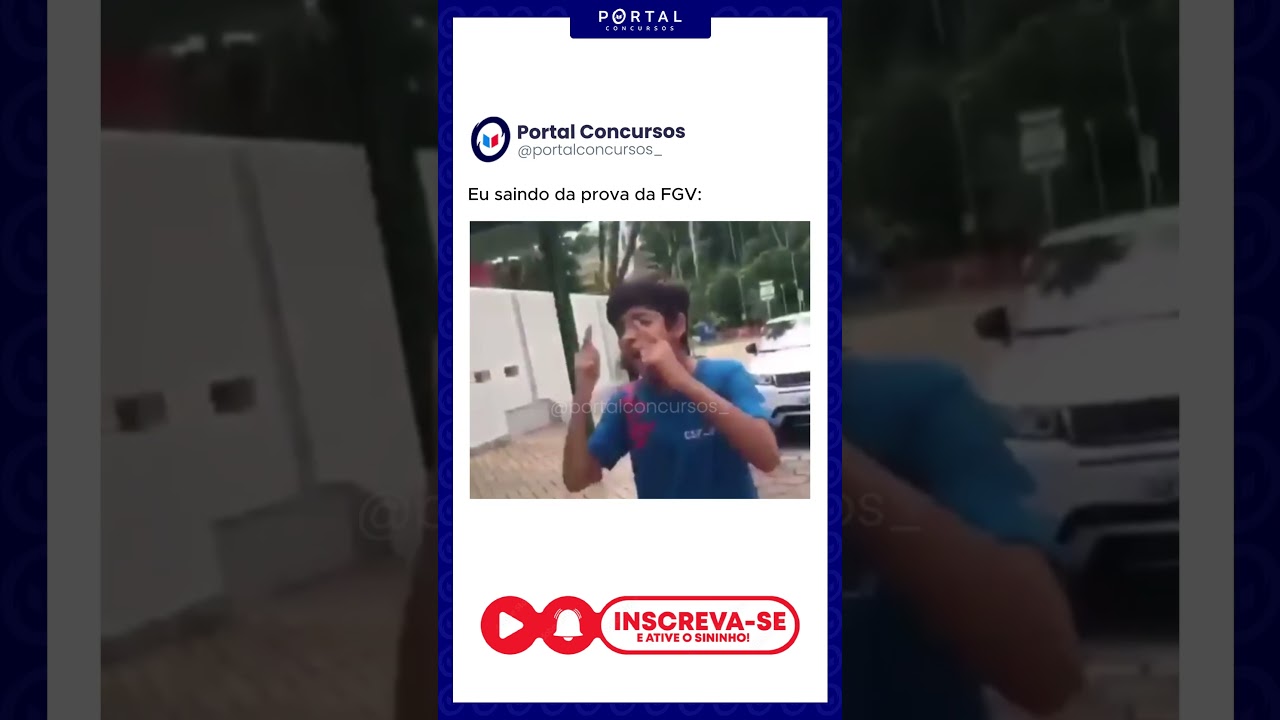 AQUELA PROVA QUE PARECE ESTAR ESCRITA EM OUTRO IDIOMA!