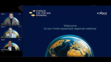 Coface Webinar on the CEE Top 500 ranking 2025