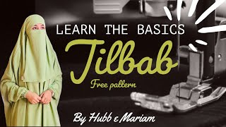 How To Make Jilbab Free Pattern Cutting And Stitching Step By Step Diy