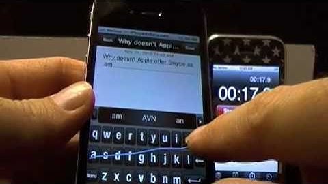Faster iPhone Typing with Swype & ShapeWriter Keyboard Apps