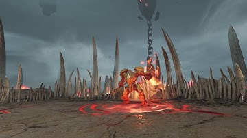 DOOM - Hell Guard Kill (SLOW MOTION)