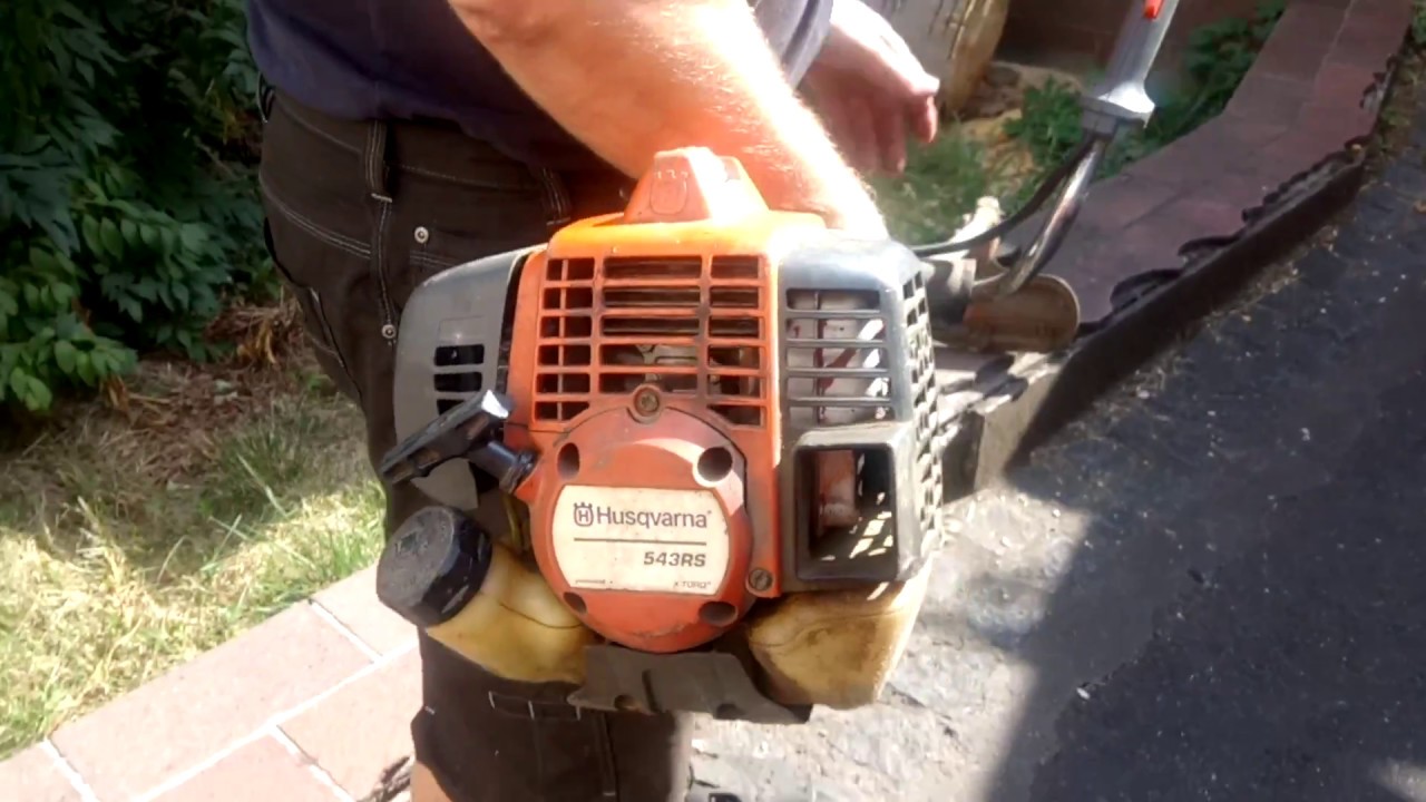 Brushcutter Husqvarna 543 RS made in Japan YouTube